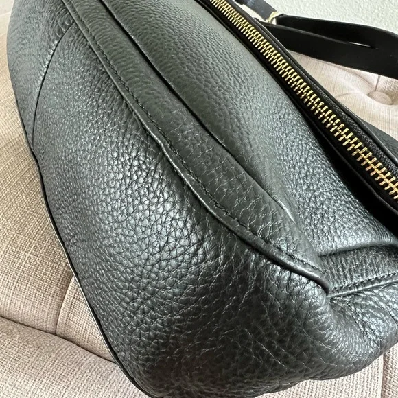 Authentic Michael Kors Crossbody Shoulder Leather Bag Black - Picture 13 of 13